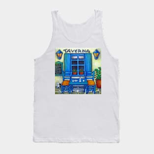 Greek Taverna - Table for Two Tank Top